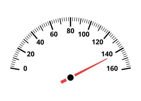 Speedometer Icon Vector