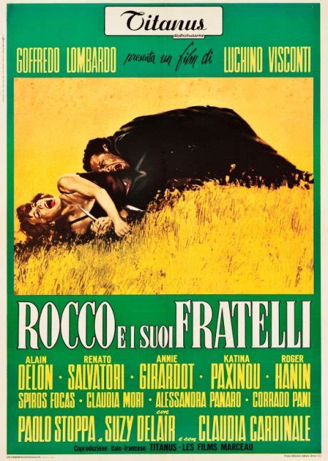 Rocco E I Suoi Fratelli Original Italian Movie Poster Alain Delon