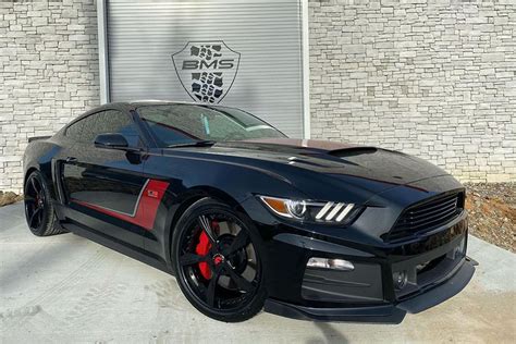 Ford Mustang GT S550 Black Forgiato Alettato Wheel | Wheel Front