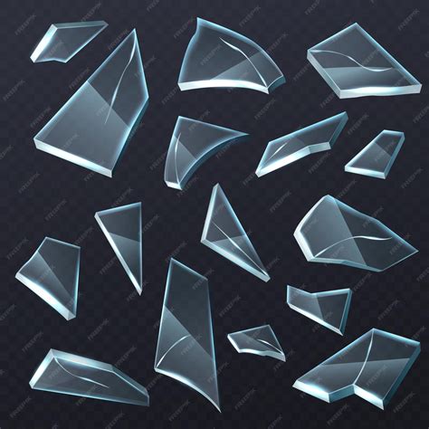 Glass Shards Photoshop