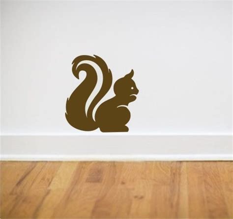 Items Similar To Squirrel Wall Decal On Etsy