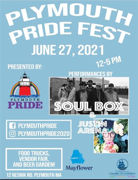 Plymouth Pride Day Rally And Fest 2021 365 Things To Do In South Shore Ma