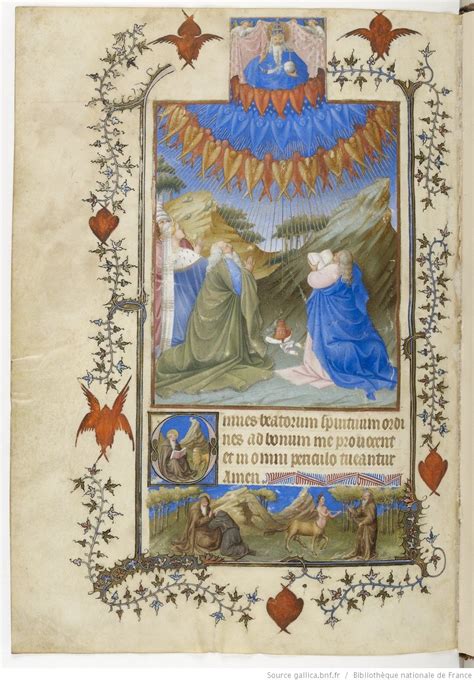 Très Belles Heures de Notre Dame pour le duc Jean de Berry 1389 1409