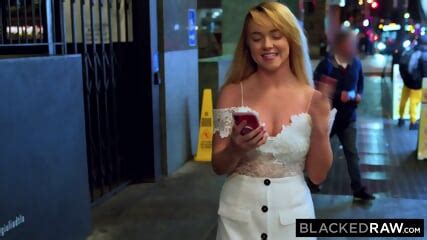 BLACKEDRAW Blonde Cutie Tourist Finds BBC In The Big City Nikole Nash