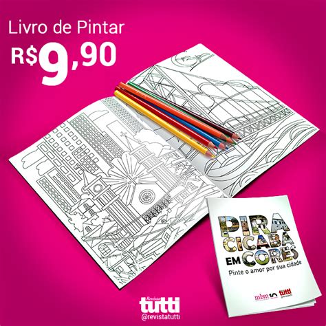 Guia Tur Stico Piracicaba Livro Piracicaba Em Cores Para Colorir