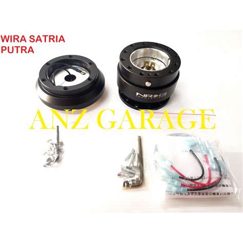 Nrg Quick Release Short Hub Boskit Wira Satria Putra Steering