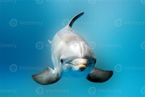 dolphin smiling eye close up portrait detail 12013318 Stock Photo at Vecteezy