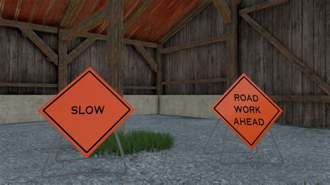 Forest Road Signs Pack V Fs Mod