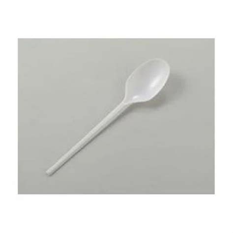 Piece Per Packet White Plastic Disposable Spoon For Event And Party