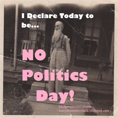 No Politics Day