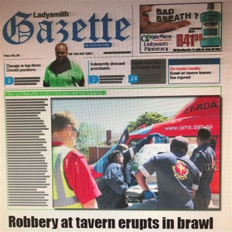 Ladysmith Gazette hits the shelves today | Northern Natal News