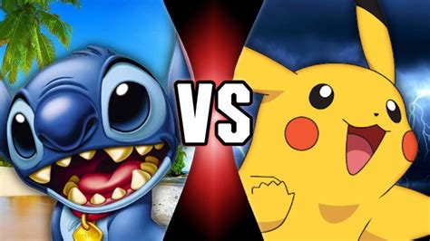 Stitch vs Pikachu by mrnoma on DeviantArt