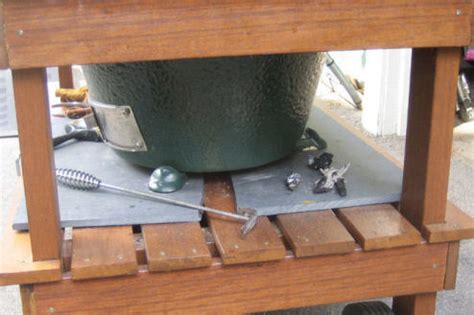 Using Ceramic Tile Or Bluestone Beneath A Ceramic Cooker Naked Whiz Ceramic Charcoal Cooking