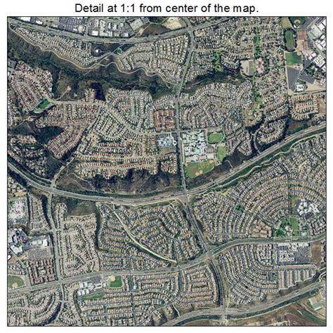 Aerial Photography Map of Chula Vista, CA California