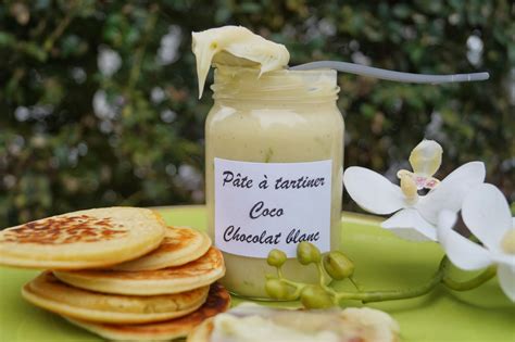 Pâte à tartiner coco chocolat blanc