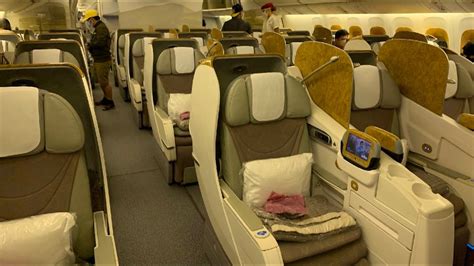 Emirates B Business Class Dubai Cebu Youtube