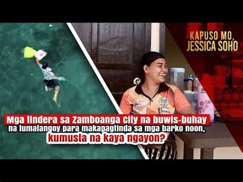 Kapuso Mo Jessica Soho Mga Tindera Na Buwis Buhay Na Lumalangoy Para