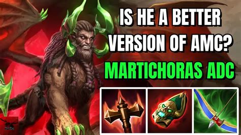 This Game Of Joust Arena Martichoras Adc Damage Build Smite