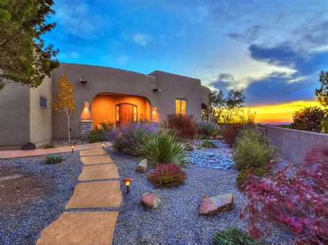 Dramatic Southwestern Style Home - Southwestern - Exterior ...