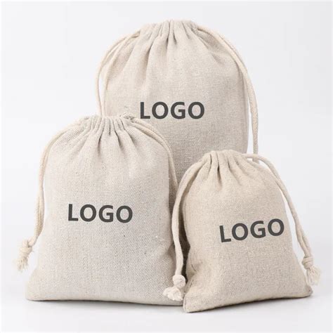 Promotion Plain Natural Cotton Customize Eco Friendly Canvas Draw