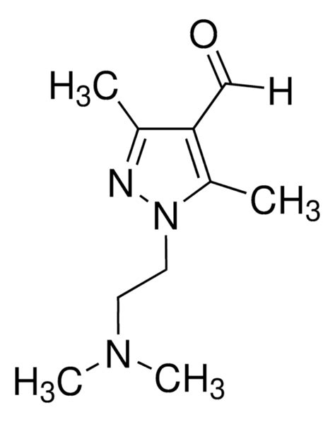 1 2 Dimethylamino Ethyl 3 5 Dimethyl 1H Pyrazole 4 Carbaldehyde