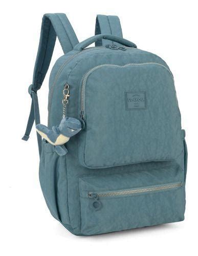 Mochila De Costas Juvenil Notebook Crinkle Up You Luxcel Bolsas E