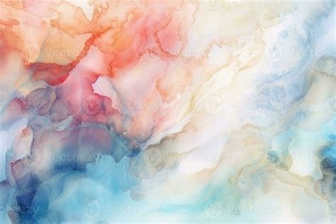 High-resolution abstract background with watercolor wash and marble ...