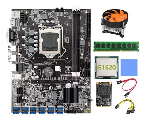 Placa Base Minera B Btc Pcie A Usb Lga Msata Ssd Meses Sin