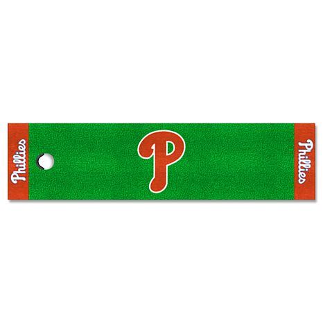 Officially Licensed Mlb Putting Green Mat Philadelphia Phillies