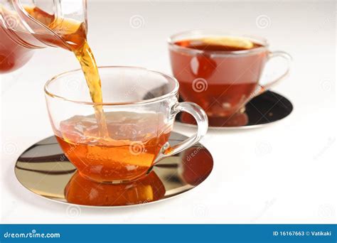 Healthy Red Bush Tea from South Africa Stock Image - Image of close ...