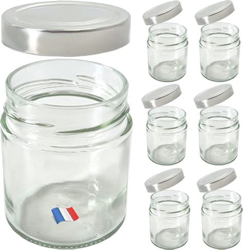 Lactivy Lot De 20 Pots De Yaourt En Verre De 142 ML 125g Avec