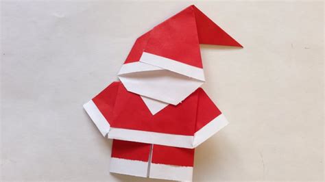 How To Create A Sweet Origami Father Christmas DIY Crafts Tutorial