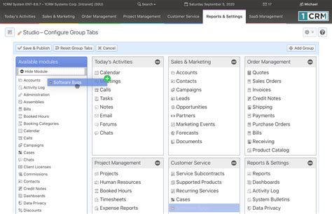 The 1CRM Studio: Driving Better Business Management with a Customizable