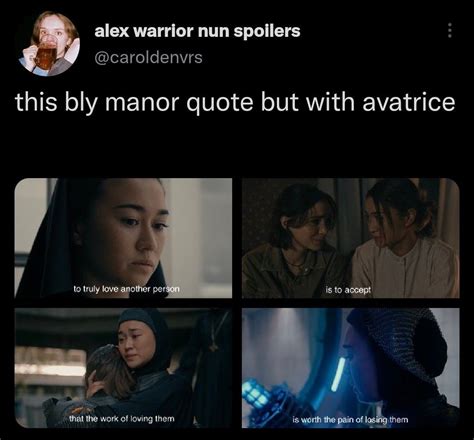 Ava × Beatrice Avatrice In 2022 Nun Quote Warrior Nuns