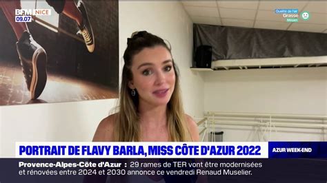 Miss France Portrait De Miss C Te D Azur Flavy Barla