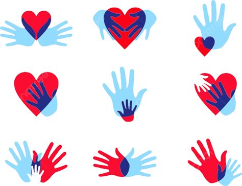 Multicolor Diversity Hands Icons Help Colorful Unity Vector Help