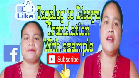 Tagalog To Bisaya Translation YouTube