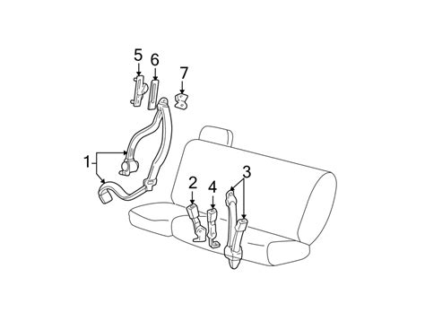 Ford Expedition Seat Belt Receptacle F75z7860044adj Sheehy Ford Lincoln Richmond Va