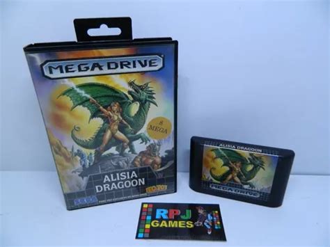 Alisia Dragoon Original P Mega Drive Loja Fisica Rj