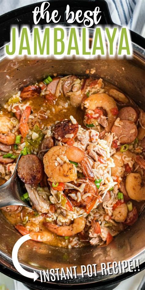 Instant Pot Shrimp Jambalaya Recipe Artofit