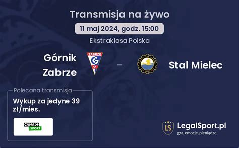 Górnik Zabrze Stal Mielec transmisja TV i stream Online