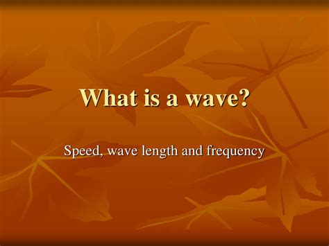 wave powerpoint    id