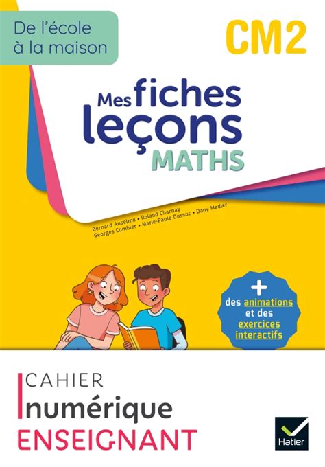 De L Cole La Maison Maths Cm Ed Manuel Num Rique