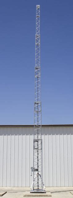 Us Towers Tmm 541ss Crank Up Lattice Tower Set Up At Our California