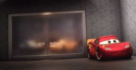 A113 Easter Egg in Cars 3 : Pixar