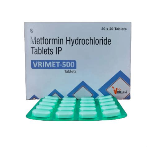 Metformin Hydrochloride Tablets 500 Mg At Rs 376 Box In Varanasi ID