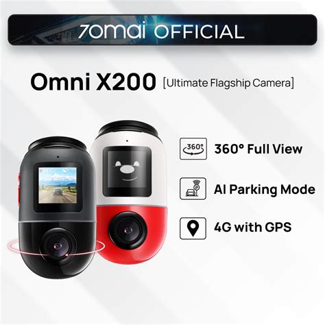 Mai Omni X Dashcam G Gps Ai Parking Surveillance Hdr Night