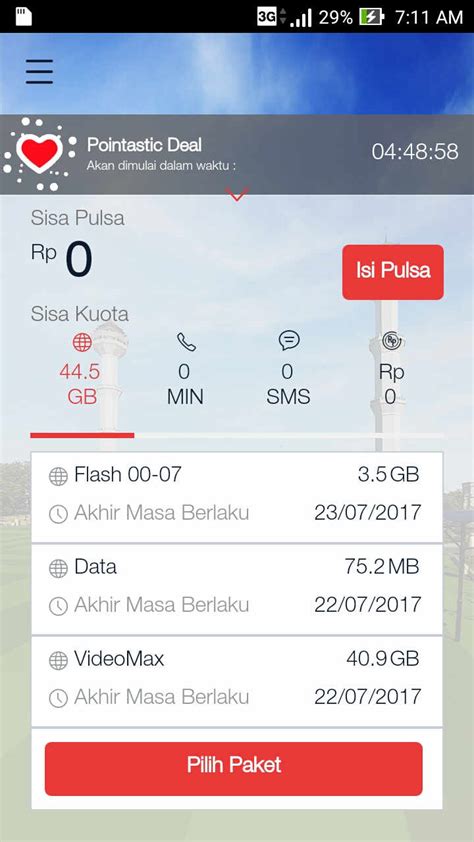 Cara Mengecek Kuota Internet 3 Hutomo