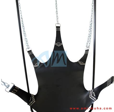 Heavy Duty Leather Bondage Adult Sex Sling Swing