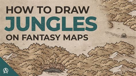 How To Draw Jungles On Your Fantasy Maps Map Effects Fantasy Map